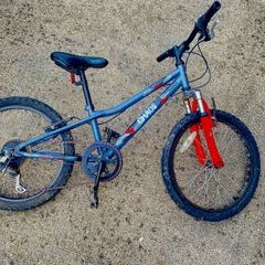 Kids mountain bike, tires fully pumped up