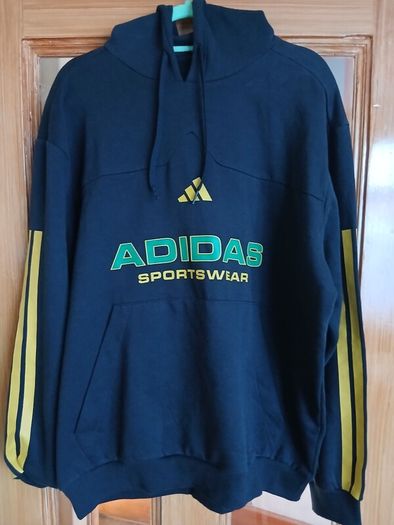 Hoodie mens addidas large