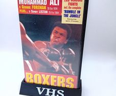 Muhammad Ali V George Foreman Boxers Vhs Tape - Rare Retro Movie Vintage Film