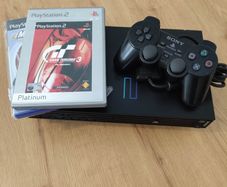 Playstation 2 with games