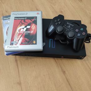 Playstation 2 with games