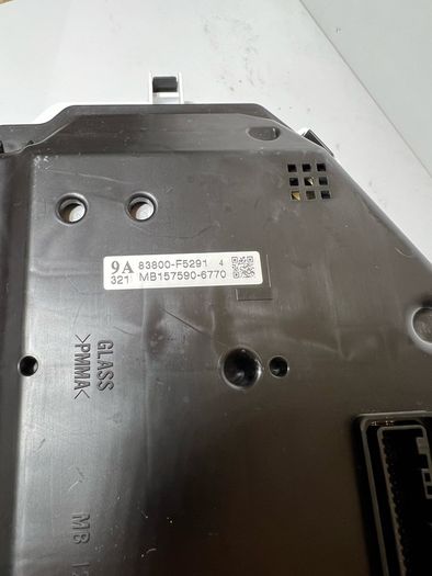 2019 Toyota Yaris Iii (p13) 83800f5291 Speedometer A1l1b13s