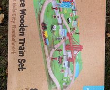 Wooden Train Set