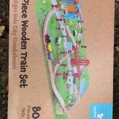 Wooden Train Set