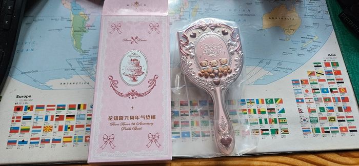 Flower Knows Sweetie Bear Collection Paddle Hair Brush