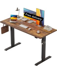 Electric Standing Desk, 120 x 60 cm Height Adjustable Sit Stand Desks