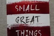 Small great things, Jodi Picoult, Paperback book, Books, Fiction