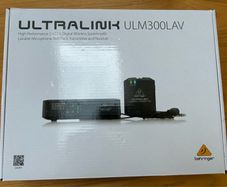 Behringer ULM300LAV 2.4 GHz digital wireless lavalier/lapel microphone system