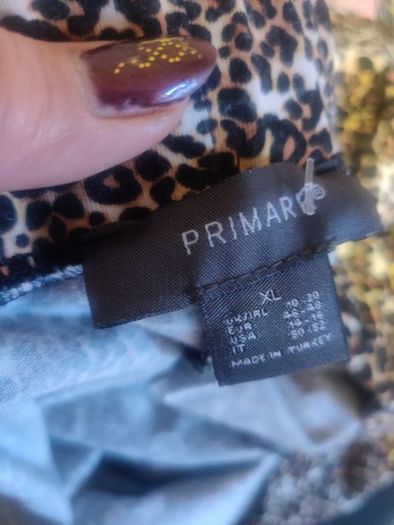 Primark leopard print stretchy pants size XL UK18/20 EU46/48 perfect condition Postage included