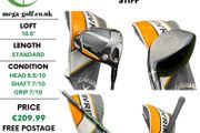 Callaway Mavrik Max Driver / 10.5 Degree / Hzrdus Smoke iM10 6.0 60g Stiff