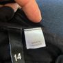 black maxi dress size 14 Image 2