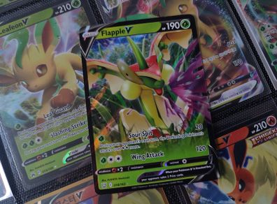 Flapple V ! Ultra Rare ! from Battle Styles Set ! 2021 ! Pokemon Card !
