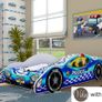 Single kids Car Bed ZENITH-- FREE led lights FREE delivery mattress included Image 5