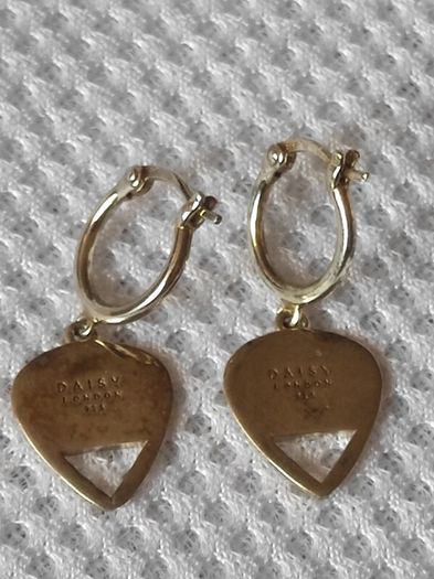 Daisy sterling silver earrings
