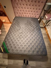 bed and mattress