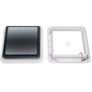 Caravan Roof Vent Fan 12V RV Ventilation Exhaust Fan w/LED Light Low Noise IP68 Waterproof Camper Ventilation Skylight 28cm Image 5
