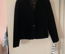 vintage velvet statement jacket