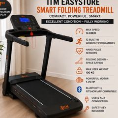 ITM EasyStore SMART Folding Treadmill in excellent condition and fully working