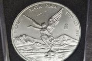 2008 Mexico Libertad 1 Oz .999 Silver Bu Coin