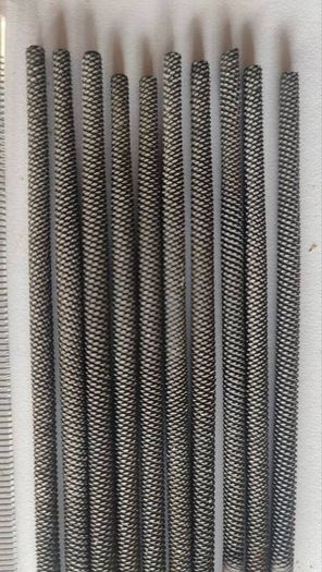Lot of 10 Vintage USSR Round Needle Files 100mm Cut No.1 Miniature Steel Taps
