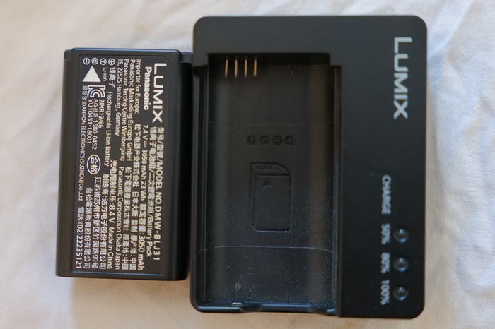 Panasonic S1H S1R S1 Charger Battery combo