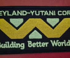 Alien , Wayland-yutani Corp, Embroidered  Patch.