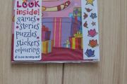 Girls 6 + greeting card with games, puzzles, stories, puzzles, colouring all in one card!