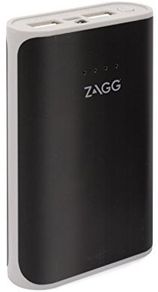 ZAGG IFIGN6-BK0 6000 mAh Ignition Dual USB Portable Charger with Flash Light - Black