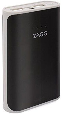 ZAGG IFIGN6-BK0 6000 mAh Ignition Dual USB Portable Charger with Flash Light - Black