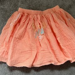 Super soft cosy cute muslin girl skirt 98cm 24-36months