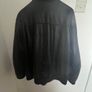 Mens Leather Bomber Jacket Image 2