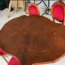 Mahogany Dining Table and Chairs Image 3