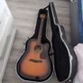 Fender DG-22 CE semi acoustic with free hard case Image 6