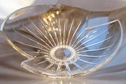 Rare Signed Louise Kennedy Tipperary Crystal Aurora Large Bowl New