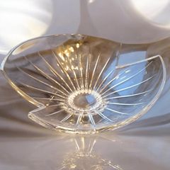 Rare Signed Louise Kennedy Tipperary Crystal Aurora Large Bowl New