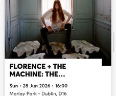 2 Tickets Florence & The Machine