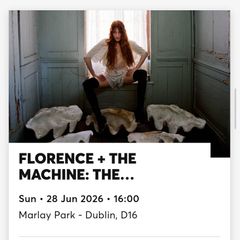 2 Tickets Florence & The Machine