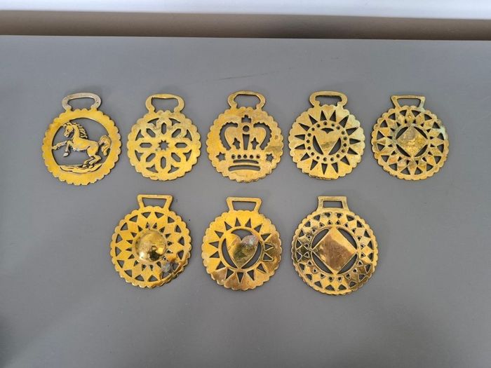 Antique  Horse Brass: Vintage Harness Ornament