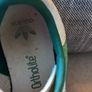 Adidas Gazelle ortholite green suede trainers size 4 Image 5