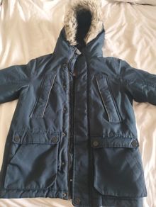 Kids' Navy Blue Winter Coat - Like New 11 yrs