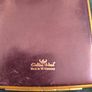 Golden Head, West German Leather Bound Cigarette Case Image 3