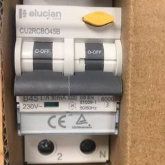 45A RCBO for Showers
