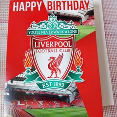 3 x Liverpool birthday cards