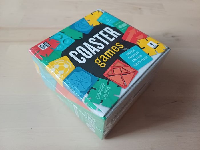Coaster Games Family Puzzle Quiz Trivia Novelty Game NEW SEALED