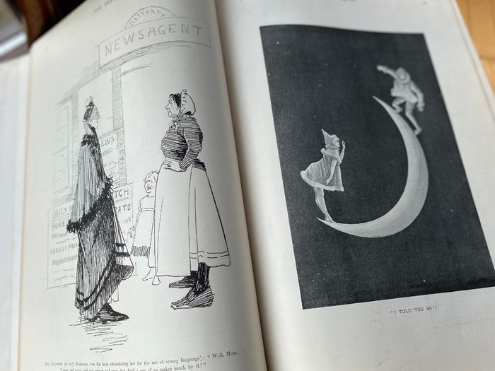 726 bound pages The Sketch 1895 (Curragh)