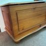 Solid pine blanket box Image 2