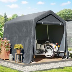 Outdoor Garden Storage Shed Waterproof 8 x 6.5ft