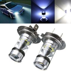 2pcs H7 Car Light 12V 24V 100W LED 1500Lm Car Headlight Bulb Auto Stop Light Fog Tail Driving Headlamp