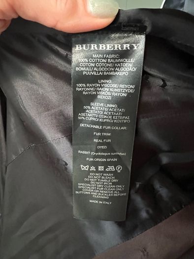 Authentic Burberry Prorsum / Runway Trench Coat - IT 40 UK 8)