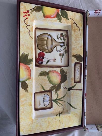Serving plate